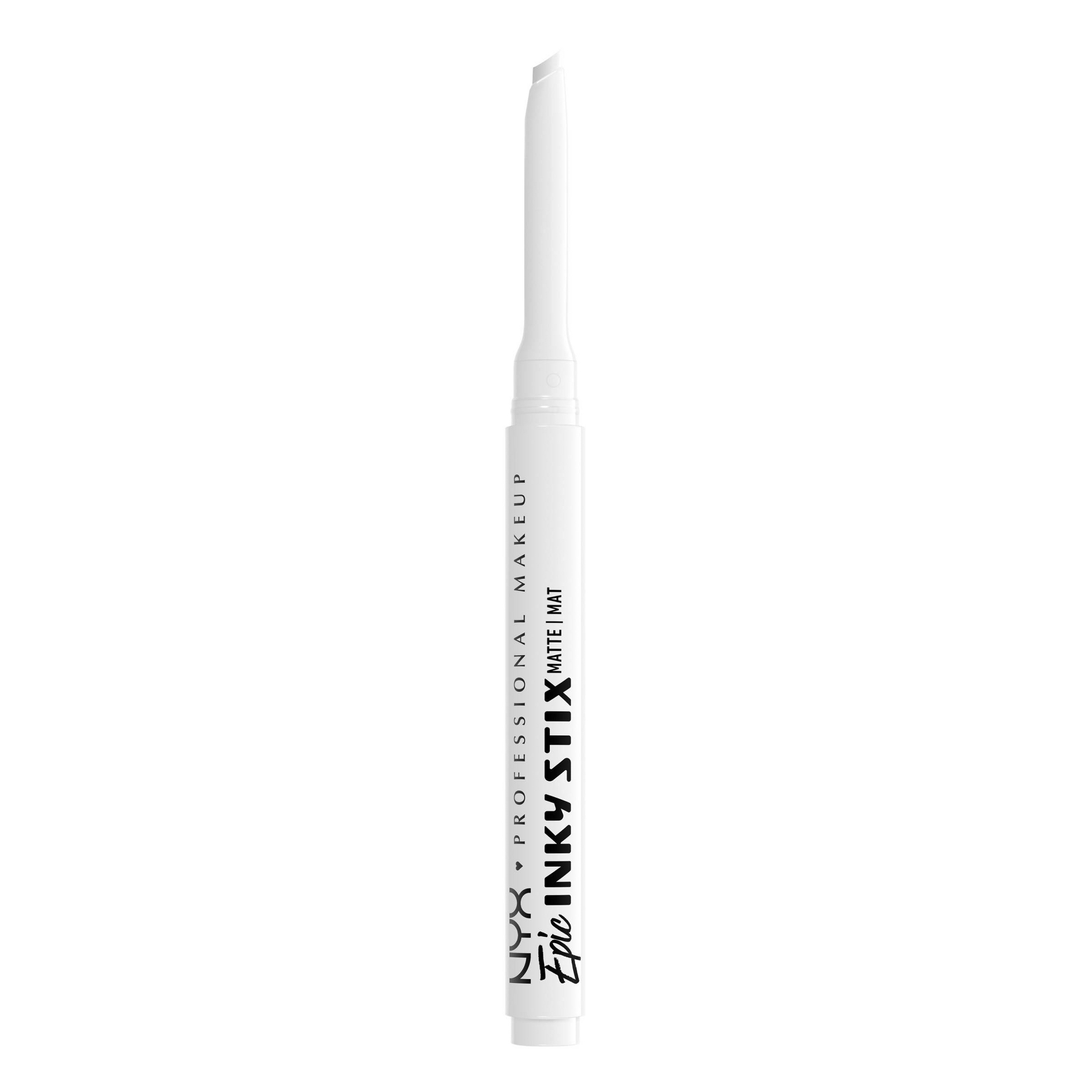 NYX Professional Makeup Epic Inky Stix Mechanical Cream Gel Eyeliner - 17 Wired White - 0.003oz: Vegan, Animal By-Product-Free, Defining, Eyelash Line