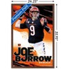 Trends International NFL Cincinnati Bengals - Joe Burrow 22 Framed Wall Poster Prints - 3 of 4