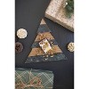 Kalalou Green Marble and Acacia Wood Christmas Tree Cutting Board – Festive Serveware - 2 of 4