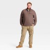 Men's Comfort Wear Quilted 1/4 Snap Pullover - Goodfellow & Co™ - 3 of 3