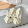 Anna-Kaci Women's 3-Pair No-Show Socks with Embroidered Dog Design and Soft Knit Low-Cut Fit for Everyday Comfort - 2 of 4