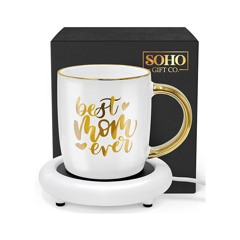 Galvanox SOHO Electric Ceramic 12oz Coffee Mug With Warmer - Best Mom - Makes  Great Gift, 1 of 8