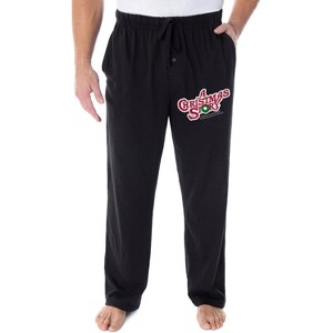 A Christmas Story Men's Classic Film Logo Loungewear Pajama Pants Black - 1 of 3