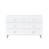 Perse Dresser White Finish - Acme Furniture - 2 of 4
