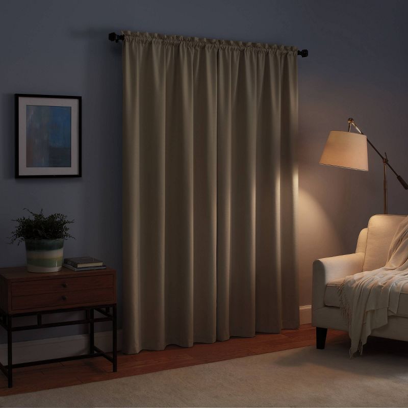1pc Blackout Braxton Thermaback Window Curtain Panel - Eclipse, 5 of 13