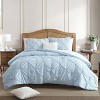 Swift Home | Striped Pintuck 3-Piece Comforter Set - 4 of 4