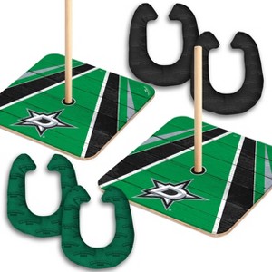 NHL Dallas Stars Horseshoe Bag Toss Game Set - 1 of 4