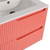 Citiscape Modern Bathroom Vanity with Textured Drawer Fronts - 4 of 4