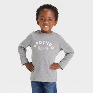 Toddler Boys' Long Sleeve Graphic T-Shirt - Cat & Jack™ - 1 of 4