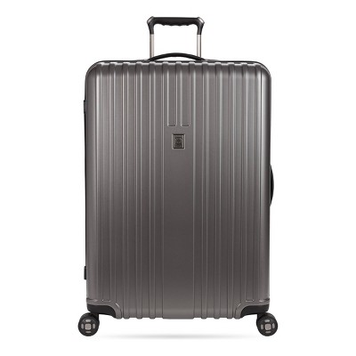 Swissgear Ridge Hardside Large Checked Suitcase - Gray : Target