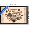 Trends International Pusheen: Patisserie - Espresso Yourself Framed Wall Poster Prints - 3 of 4