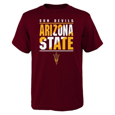 Ncaa Arizona State Sun Devils Boys' Core Cotton T-shirt - S : Target