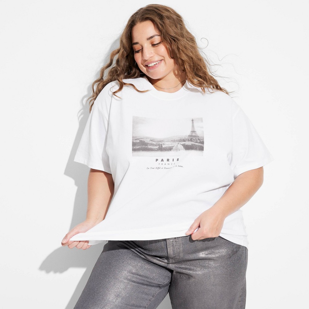 Womens Oversized Graphic T-Shirt