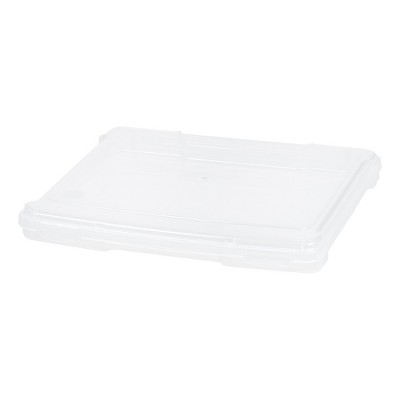 IRIS USA Slim Portable Project Case Storage, Clear