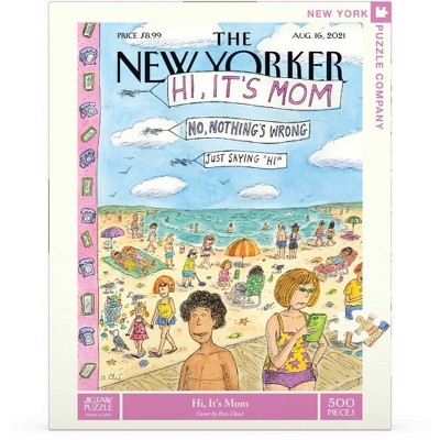 New York Puzzle Company Hi, It's Mom 500 Piece Puzzle