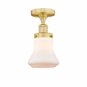 Bellmont - 1 Light Semi-Flush Mount In Industrial Style-8.25 Inches Tall and 6.5 Inches Wide - 1 of 1