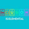 Adult Design By Humans Rainbow Inclusion Elements By CyanidieT-Shirt - 2 of 2