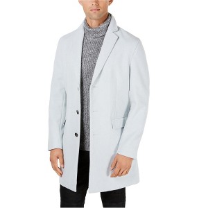 I.N.C International Concepts Mens Newcastle Top Coat, Blue, Large - 1 of 1