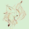 Girl's Design By Humans Fox By LouJah T-Shirt - 2 of 2