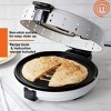 MasterChef Electric 12-Inch Pizza Maker- Cook Homemade Calzones, Quesadillas & Cookies! Rotating Nonstick Plate for Even Baking - Great Gift - 4 of 4