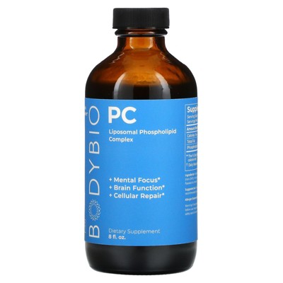 BodyBio PC, Liposomal Phospholipid Complex, 8 fl oz