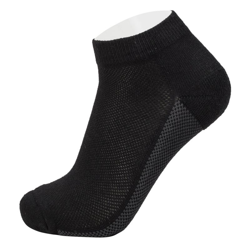 Alpine Swiss Mens Athletic Performance Low Cut Ankle Socks Breathable Cotton Multipack Socks, 3 of 4