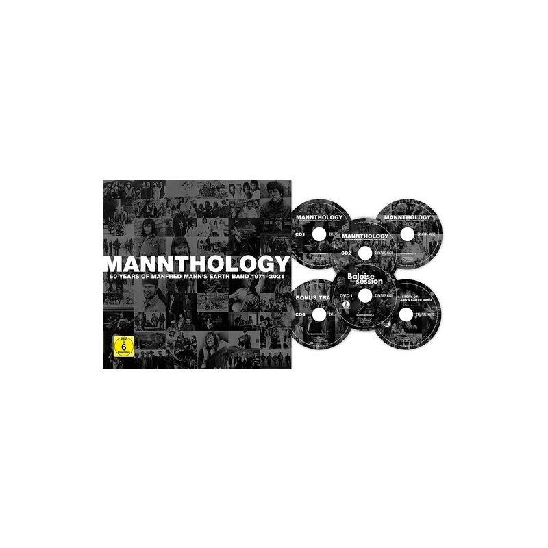 Manfred Mann's Earth Band - Mannthology (Deluxe Hard Back Book +DVD) (CD), 1 of 2