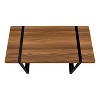 Monarch Specialties Computer Desk Home Office Laptop 48InchL Work Metal Laminate Walnut Black Contemporary Modern - 4 of 4