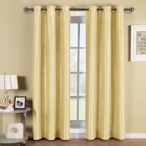 Egyptian Linens Soho Blackout Window Curtains Panels (Single) - 1 of 4