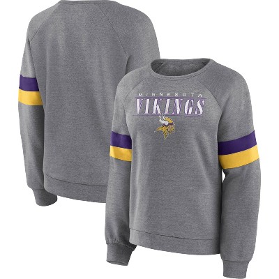NFL Minnesota Vikings Women's Long Sleeve Fleece Sweatshirt
