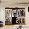 Aheaplus 96'' Wide Heavy-duty Closet Organizer System with Drawers and Tower Kit - 2 of 4
