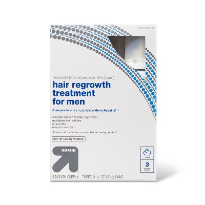 Foam Hair Regrowth Treatment - 2.11oz/3ct - up &#38; up&#8482;