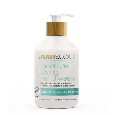 Raw Sugar Moisture Loving Hand Wash White Grapefruit + Rosemary - 16.9 fl oz