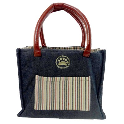 Boyds Bears Plush 7.25 In Fob Shopping Tote Set/2 Club Exclusive Accessory Plush Figurines