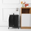 Baofuwish 2-Tier Large Toy Storage Organizer,110L Kids’ Toy Bin with Lid & Sorting Cards, Sturdy Oxford Fabric Basket for Playroom & Nursery - 2 of 4