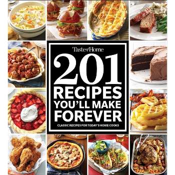Taste of Home 201 Recipes You'll Make Forever - (Taste of Home Classics) (Paperback)