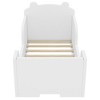 CAVINAS Childlike Bear-Shaped Toddler Bed Frame with Fence,Ages 3-6 Small Floor Bed for Kids Room,Bedroom - 3 of 4