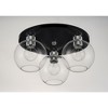 Maxim Lighting Vessel 3 - Light Flush Mount in  Black/Brushed Aluminum - 2 of 3