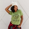 Simply Sage Market Women's Mistletoe Kisses Are Free Short Sleeve Graphic Tee - 2 of 4