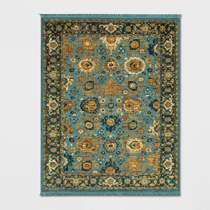 Persian with Fringe Border Woven Rug - Threshold&#153;, 1 of 6