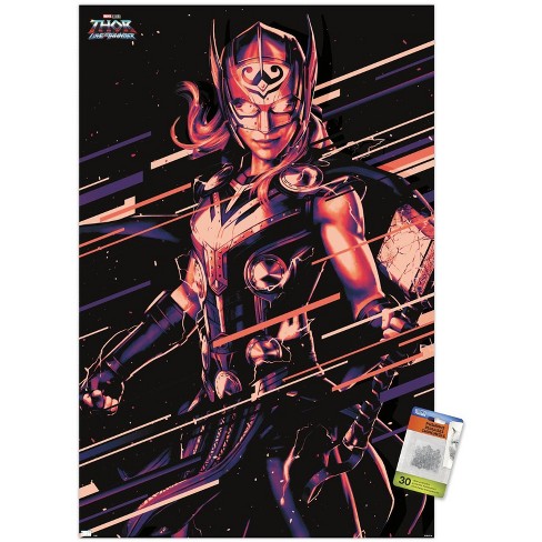 Trends International Marvel Thor: Love and Thunder - Mighty Thor Unframed Wall Poster Prints - image 1 of 4