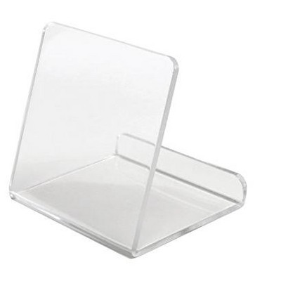 Acrylic Sign/Polaroid Holder|Acrylic Sign / Poloroid Holder|Displays at Slant|Does not slide in, acts as kickstand