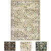 Elegant Floral Inspired Non-Slip Washable Low Pile Rug with Stain-Resistant Backing, Perfect for Living Room, Bedroom, Kitchen, Entryway - 2 of 4
