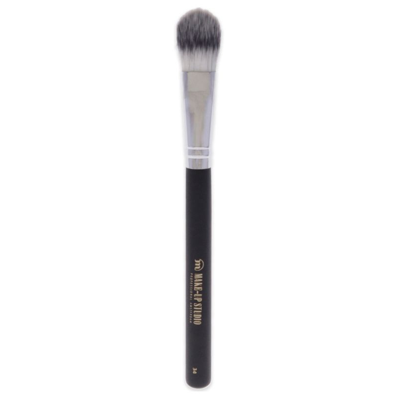 Foundation Brush Synthetic Hair - 34 Large by Make-Up Studio for Women - 1 Pc Brush, 1 of 7