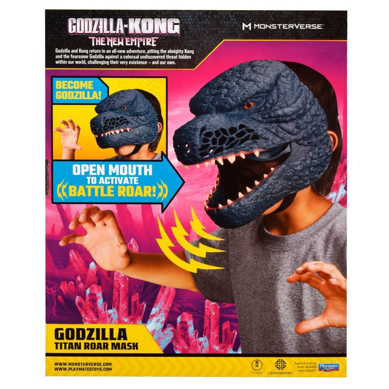 Godzilla x Kong: The New Empire Godzilla Titan Roar Interactive Mask, 4 of 6