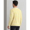 Lars Amadeus Men's Basic Crew Neck Long Sleeves Pullover Striped T-Shirt - 3 of 4