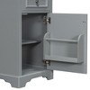 Chery Life 20" Bathroom Vanity with Ceramic Sink, Soft Close Door, Adjustable Shelf, Ideal for Small Bathrooms - 4 of 4