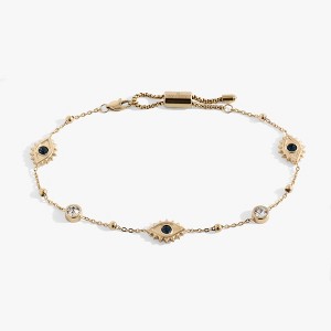 Alex and Ani Evil Eye Crystal Anklet - 1 of 4