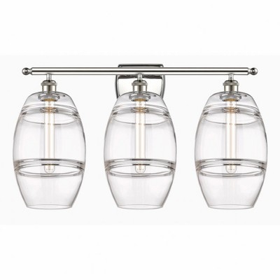 Vaz - 3 Light Bath Vanity In Industrial Style-10.88 Inches Tall and 28 Inches Wide