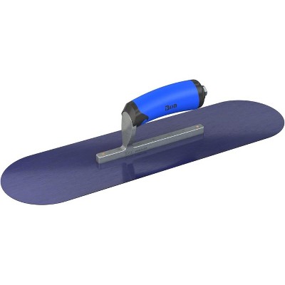 Bon Tool 67-168 Pool Trowel - Blue Steel - 18 X 5 - Comfort Grip